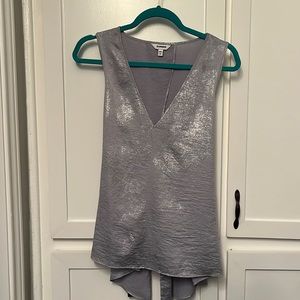 Express open back shirt